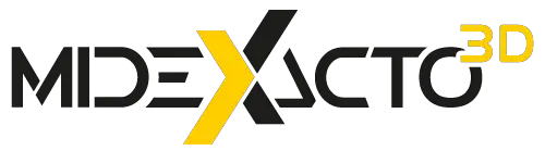 Logo MideXacto3d Negro